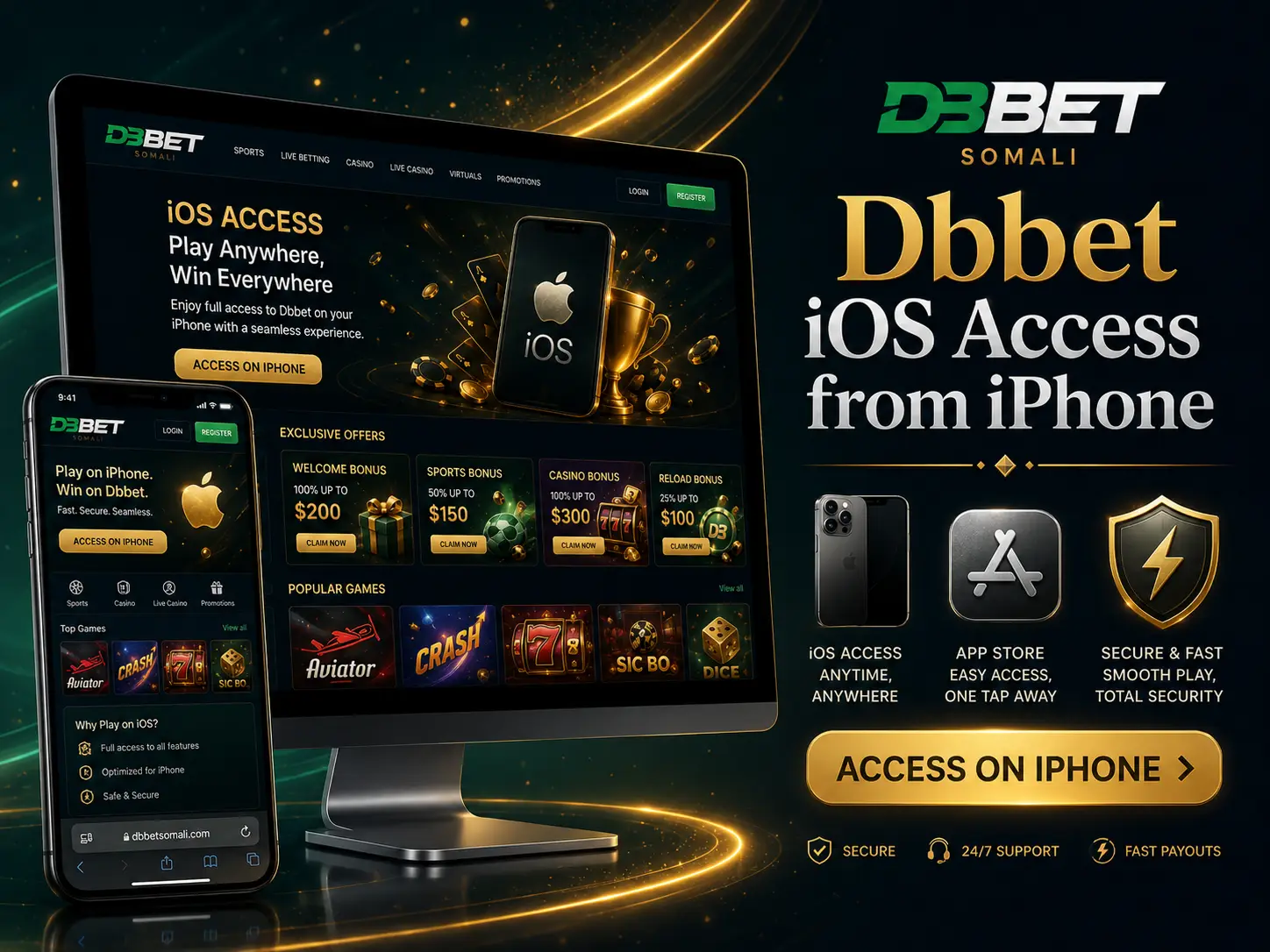 Dbbet iOS: Access from iPhone