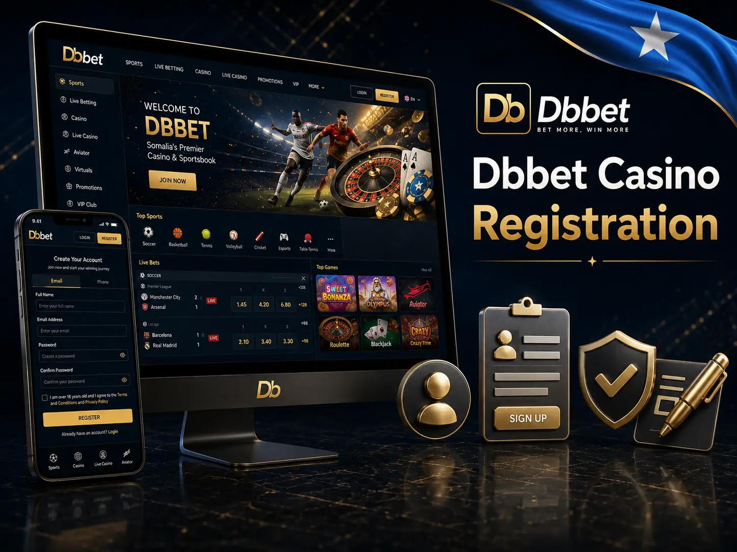 DBbet Casino Sign-Up