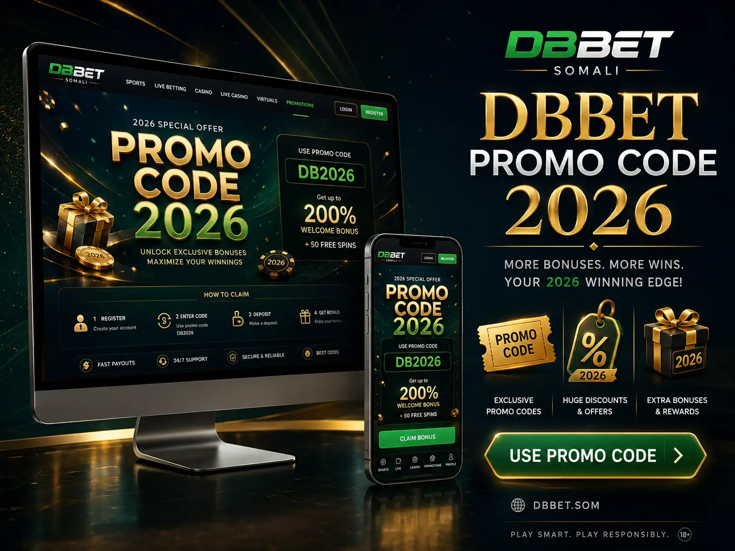 DBbet Promo Code Offers for Somali Players