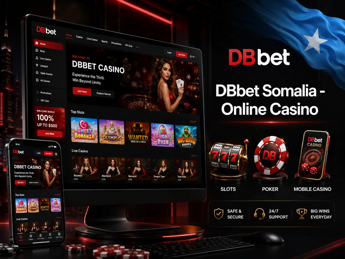 DBbet Somalia - Online Casino 2026
