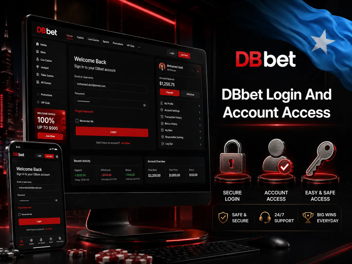 DBbet Login And Account Access